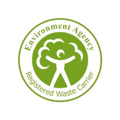 Environment Agency Registered Waste Carrier badge